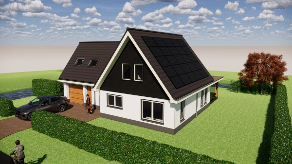 Villa aan de Winterkoning te Zuid-Scharwoude