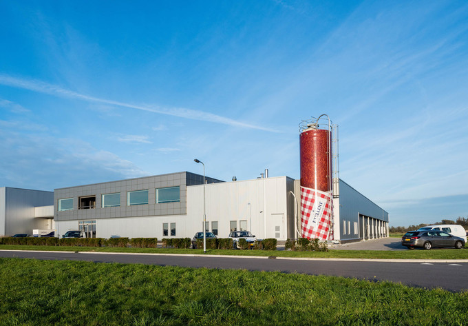 Food-fabriek op Bedrijvenpark Breekland te Oudkarspel